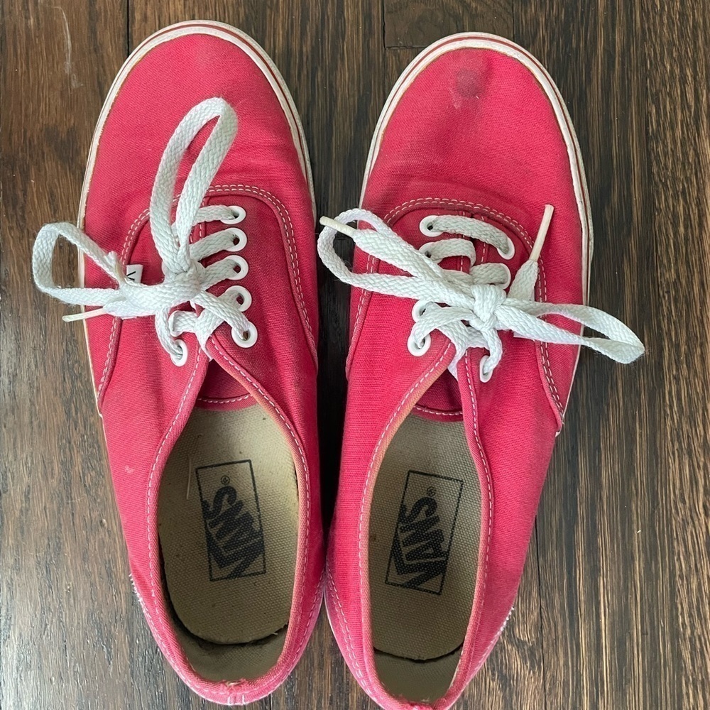 Red Vans